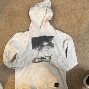American Eagle Outfitters White Hoodie